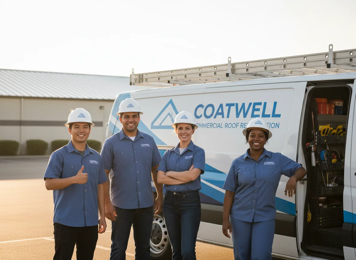 Commercial roof coating company in Camden, NY